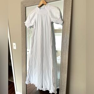 Hill House Swiss Dot Caroline Nap Dress Size Small